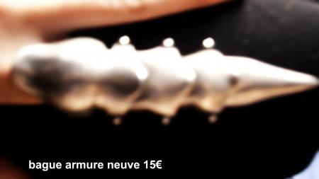 bague armure
