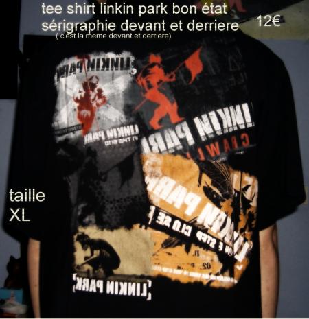 tee shirt linkin park